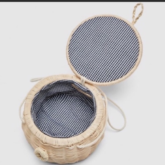 ZARA Raffia Basket Handbag - Picture 3 of 11